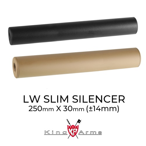LW Slim Silencer 30mm x 250mm